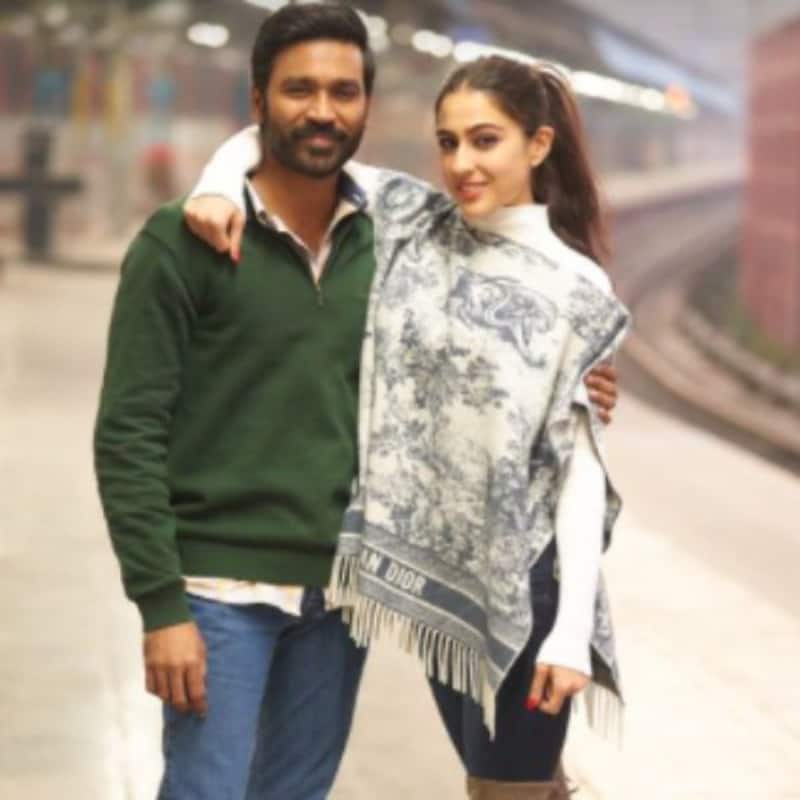 Sara Ali Khan pens a sweet note to wish her Atrangi Re co-star Dhanush on his 38th birthday; shares an uber cool pic