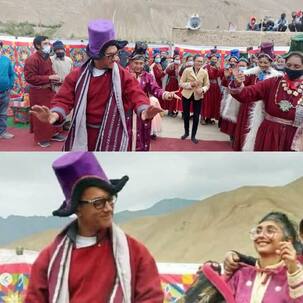 Laal Singh Chaddha: Post divorce news, Aamir Khan and Kiran Rao dance together on the sets of their film in Ladakh – watch video
