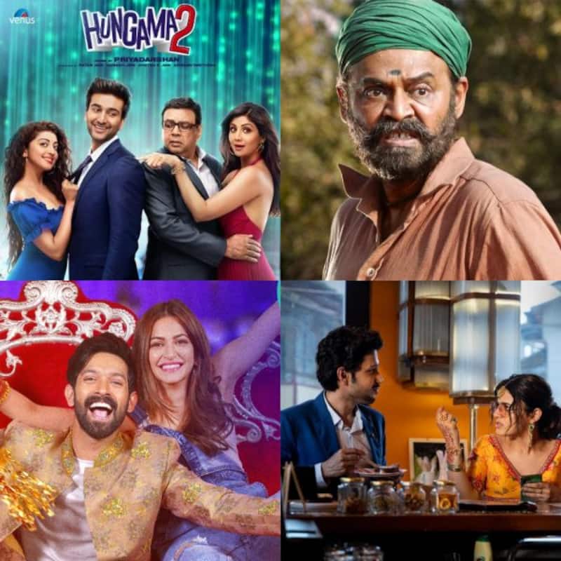 Hungama 2, Narappa, 14 Phere, Feels like Ishq and more movies and web series that are releasing on OTT this week