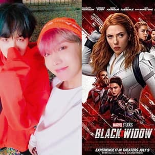 Trending Hollywood news today: BTS members Suga and J-Hope express gratitude to ARMY, Black Widow receives a bumper opening at box office and more