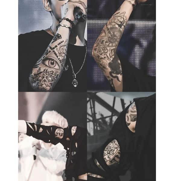 Korean netizens have mixed reactions to Jungkooks arm tattoos  allkpop