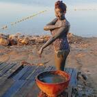 Taarak Mehta Ka Ooltah Chashmah: Munmun Dutta shares pics enjoying a mud bath in Jordan clad in an animal print monokini