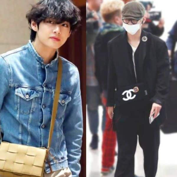 Kim taehyung best sale chanel bag