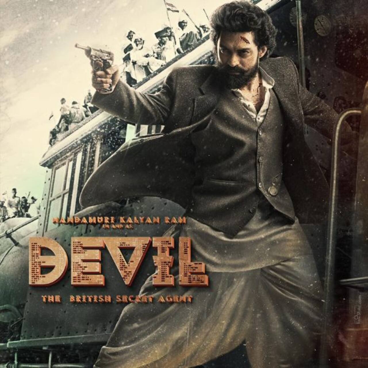 Devil The British Secret Agent FIRST LOOK Nandamuri Kalyan Ram looks