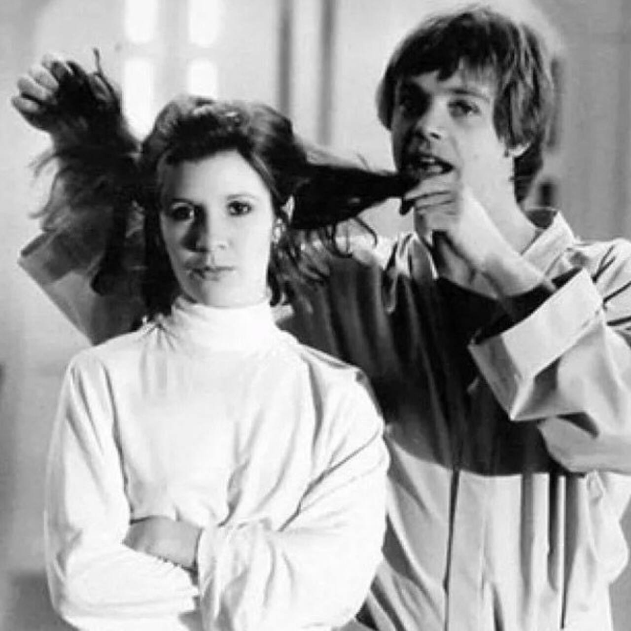 Carrie Fisher-Mark Hamill – Star Wars