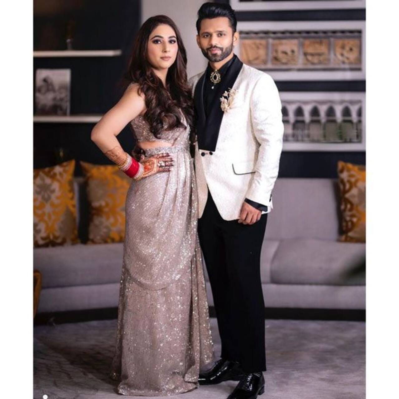 Rahul Vaidya and Disha Parmar's first dance as man and wife was a mix