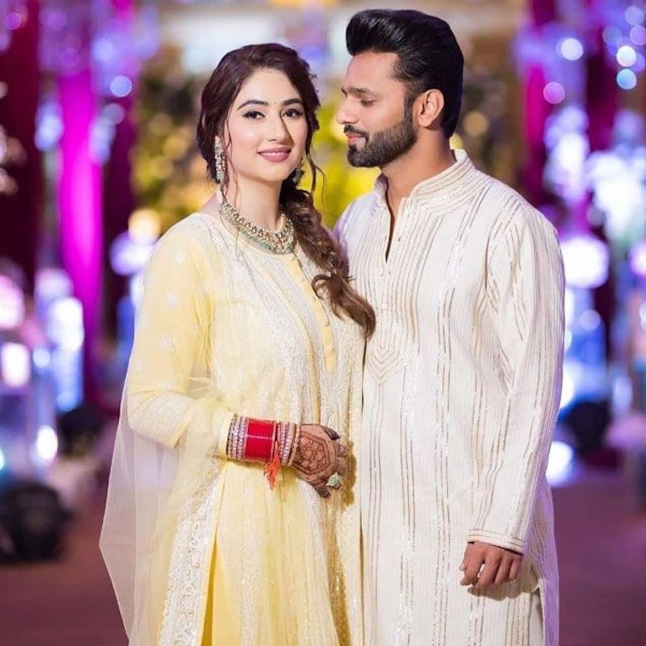 Rahul Vaidya and Disha Parmar look perfect as husband and wife in ...