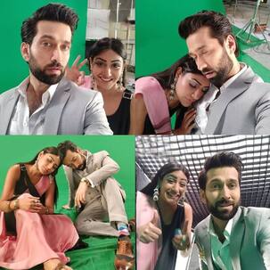 Throwback: Ishqbaaaz actors Surbhi Chandna-Nakuul Mehta aka Anika-Shivaay's BTS pictures from the sets make us miss them even more