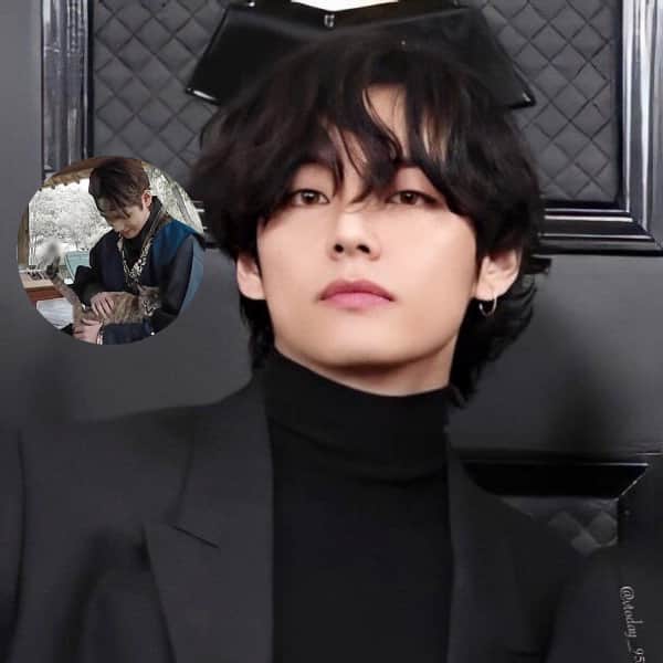 BTS Taehyung V New Hair style New look So Handsome 171204  YouTube