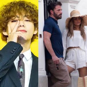 Trending Hollywood news today: ARMY showers love on BTS' V in Iron Man style, Jennifer Lopez-Ben Affleck's kissing pictures go viral and more
