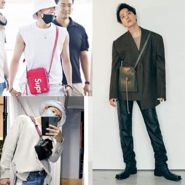 BTS J-Hope's designer bag collection
