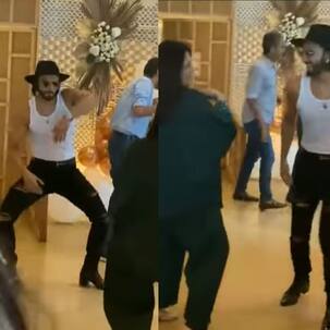 Ranveer Singh and his mom Anju Bhavnani burn the dance floor as they dance on Dil Chori Sada Ho Gaya and we know where he gets the moves from - watch video