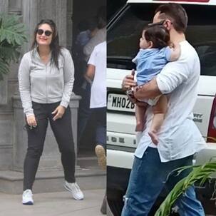 Jeh looks just like little Taimur Ali Khan as Kareena Kapoor Khan and Saif visit Randhir Kapoor's home with kids - view FIRST pics
