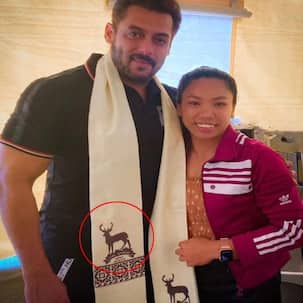 Salman Khan ने Mirabai Chanu के साथ शेयर की ऐसी तस्वीर, लोगों को फिर से दिख गया काला हिरण