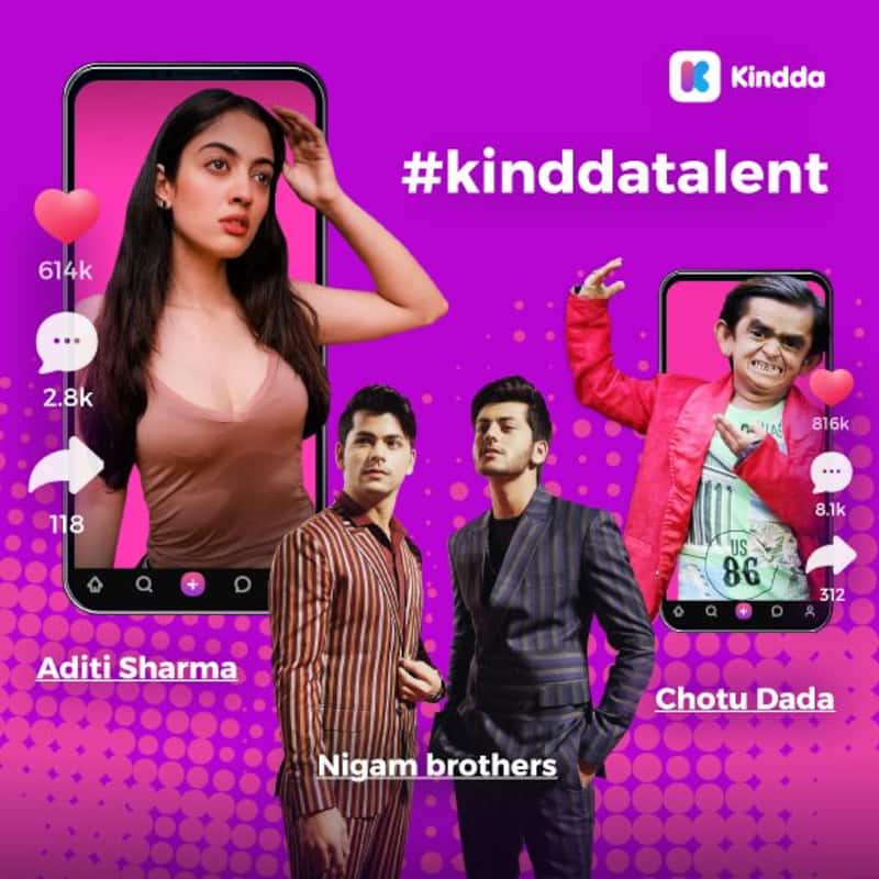 Kindda App, Where your Favorite Actors Show their Hidden Talents