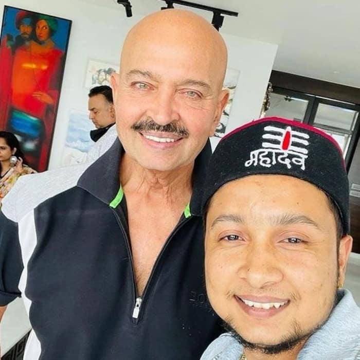 With Rakesh Roshan