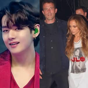 Trending Hollywood news today: Chris Martin and Courtney Cox find BTS' V's voice perfect, Jennifer Lopez and Ben Affleck lock lips in New York and more