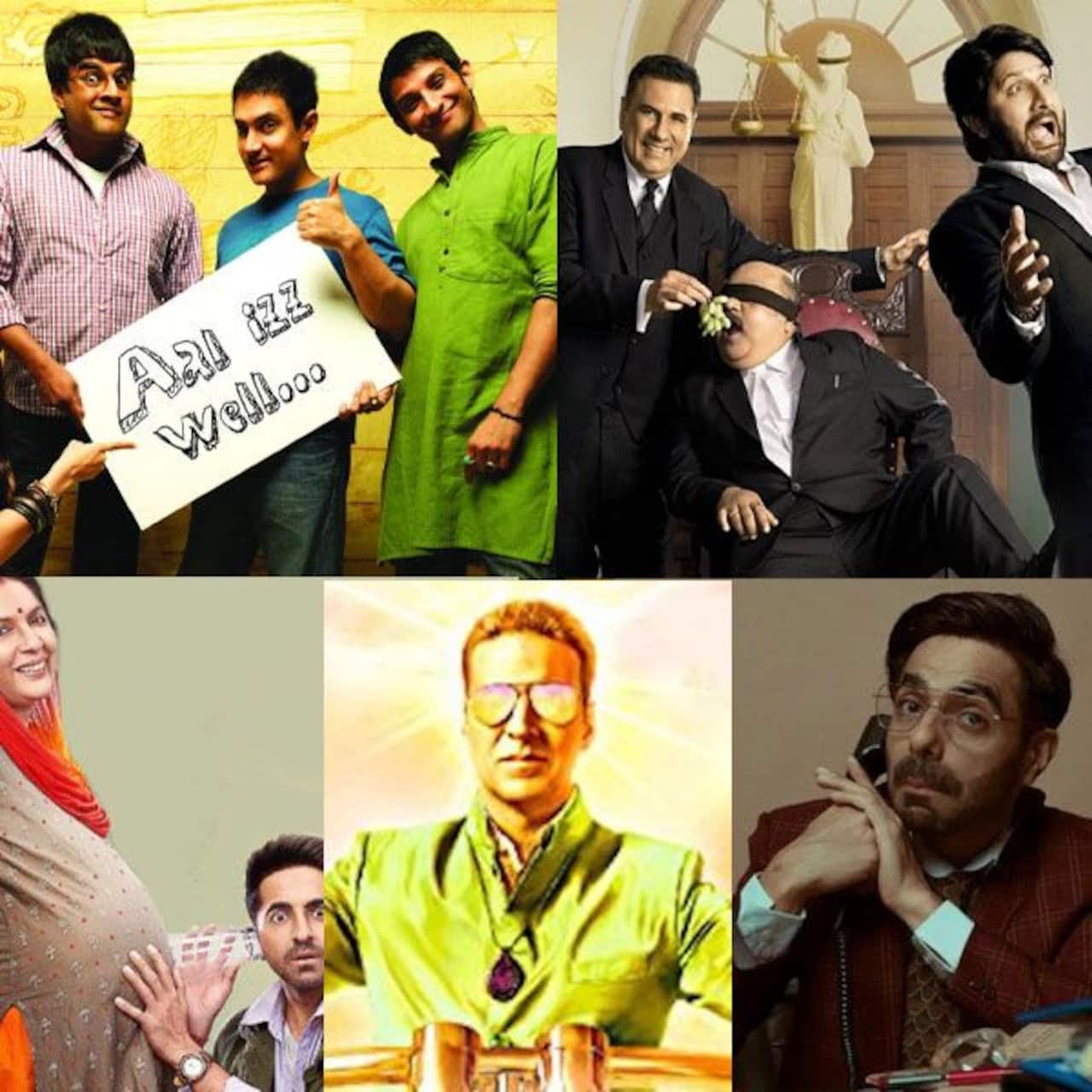 3 Idiots, Jolly LLB, OMG, Badhaai Ho and more – 10 Bollywood social comedies to catch up on before Helmet hits ZEE5 3 Idiots, Jolly LLB, OMG, Badhaai Ho and more – 10 Bollywood social comedies to catch up on before Helmet hits ZEE5