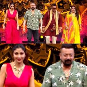 Super Dancer Chapter 4: Shilpa Shetty, Geeta Kapur and Anurag Basu imitate guest Sanjay Dutt's signature walk – watch video