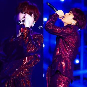 BTS: After Jin's red suit makes ARMY scream HAWT, a throwback to when SUGA,  J-Hope, Kim Taehyung/V flaunted the hue and made girls call the fire  brigade — view pics
