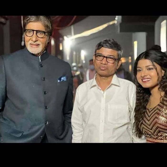 Arunita with her father