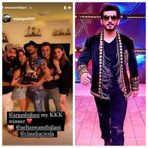 Khatron Ke Khiladi 11: Arjun Bijlani के घर मना जीत का जश्न, पत्नी ने शेयर कीं Photos