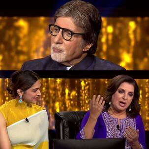 KBC 13 के मंच पर Farah Khan ने Deepika Padukone के साथ लिया Amitabh Bachchan का ऑडिशन, देखें वीडियो