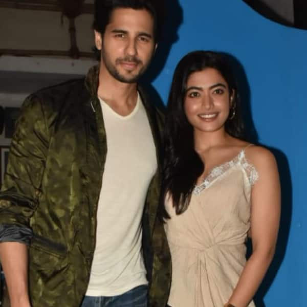 Mission Majnu Jodi Sidharth Malhotra And Rashmika Mandanna Pose For 