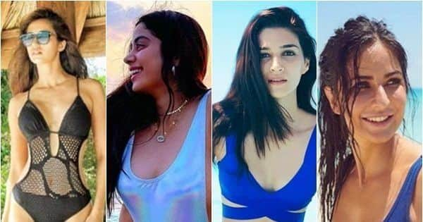 Janhvi Kapoor Disha Patani Katrina Kaif And Kriti Sanon Are Blessed With The Hottest Monokini 8462