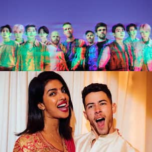 Trending Hollywood news today: My Universe ft BTS x Coldplay gets ARMY excited, Nick Jonas relishes rock shrimp koliwada at wifey Priyanka Chopra's restaurant and more