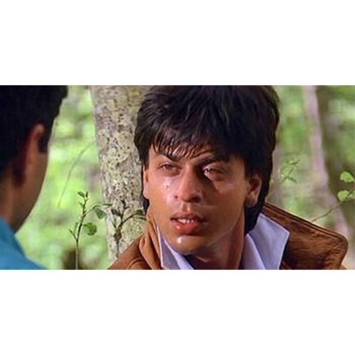 Shah Rukh Khan as Rahul in Darr