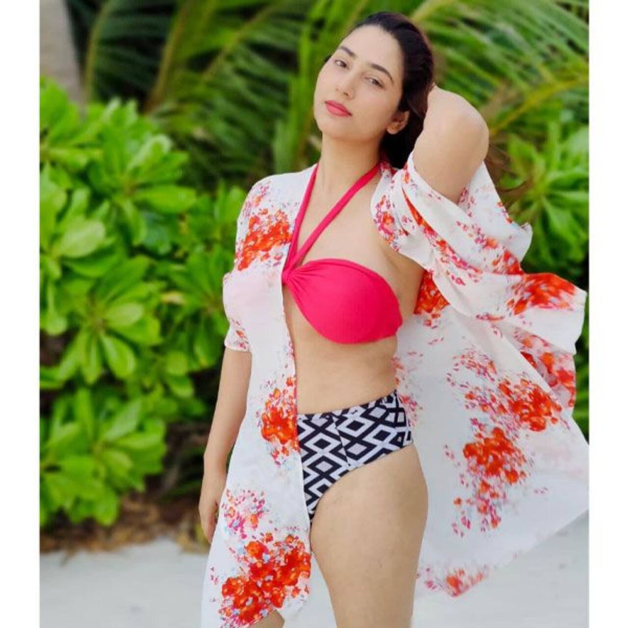 Disha Parmar Flaunts Her Bikini Look From Her Honeymoon In Maldives Shares Cosy Pictures With