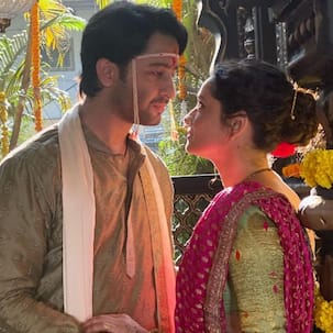 Pavitra Rishta 2: Ankita Lokhande shares the BTS video of her first scene with Shaheer Sheikh; reviews their performance