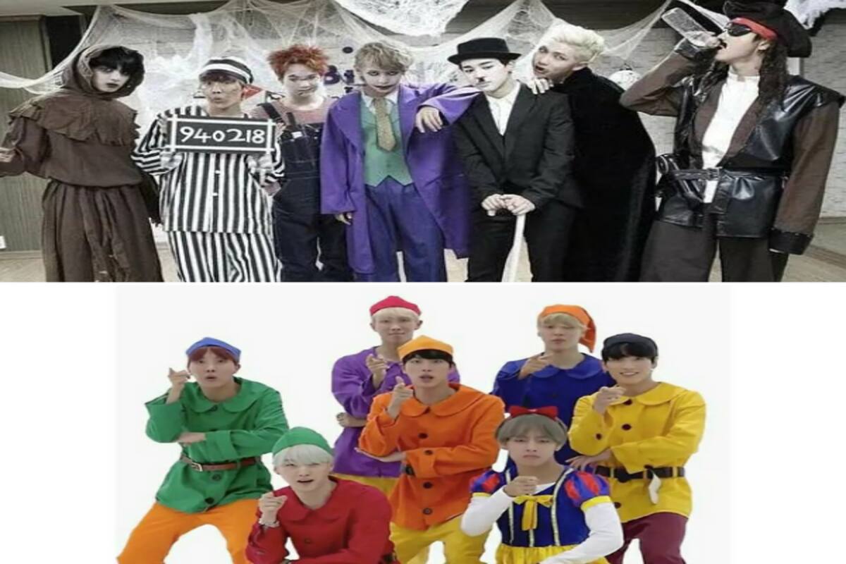 Bts X Halloween A Dekko At Times When The Septet Entertained Army With Costumes Dances And Frolic Videos Pics