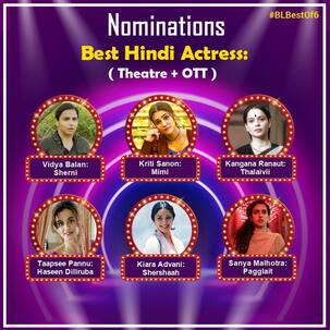 #BLBestOf6: Vidya Balan in Sherni, Kriti Sanon in Mimi, Kangana Ranaut in Thalaivii and more – vote for the Best Actress in the first half of 2021