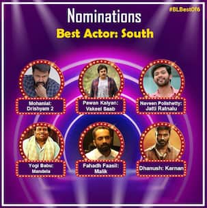 #BLBestOf6: Mohanlal in Drishyam 2, Pawan Kalyan in Vakeel Saab, Naveen Polishetty in Jatti Ratnalu and more – vote for the Best South Actor in the first half of 2021