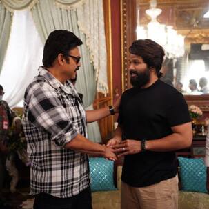Allu Arjun pays a surprise visit on the sets of F3; Venkatesh, Tamannaah Bhatia, Varun Tej and others shoot a fun sequence – view pics