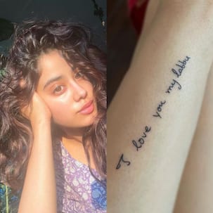 Janhvi Kapoor gets a new tattoo; leaves fans wondering 'Labbu kaun hai?'