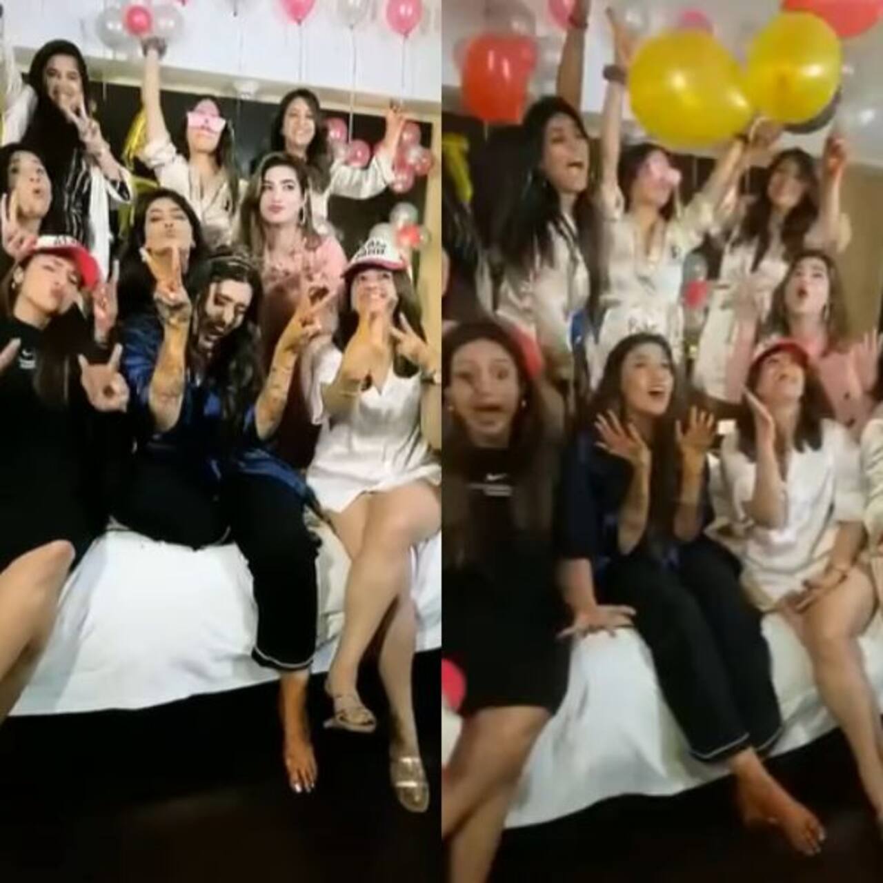 Divyanka Tripathi Dahiya shares videos from Yeh Hai Mohabbatein co-star Shireen Mirza's spinster party; the latter says, 'Thanks guys for being there' — watch videos
