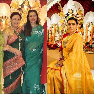 From Kajol to Rani Mukerji: Here's how celebs are celebrating Durga Puja with family