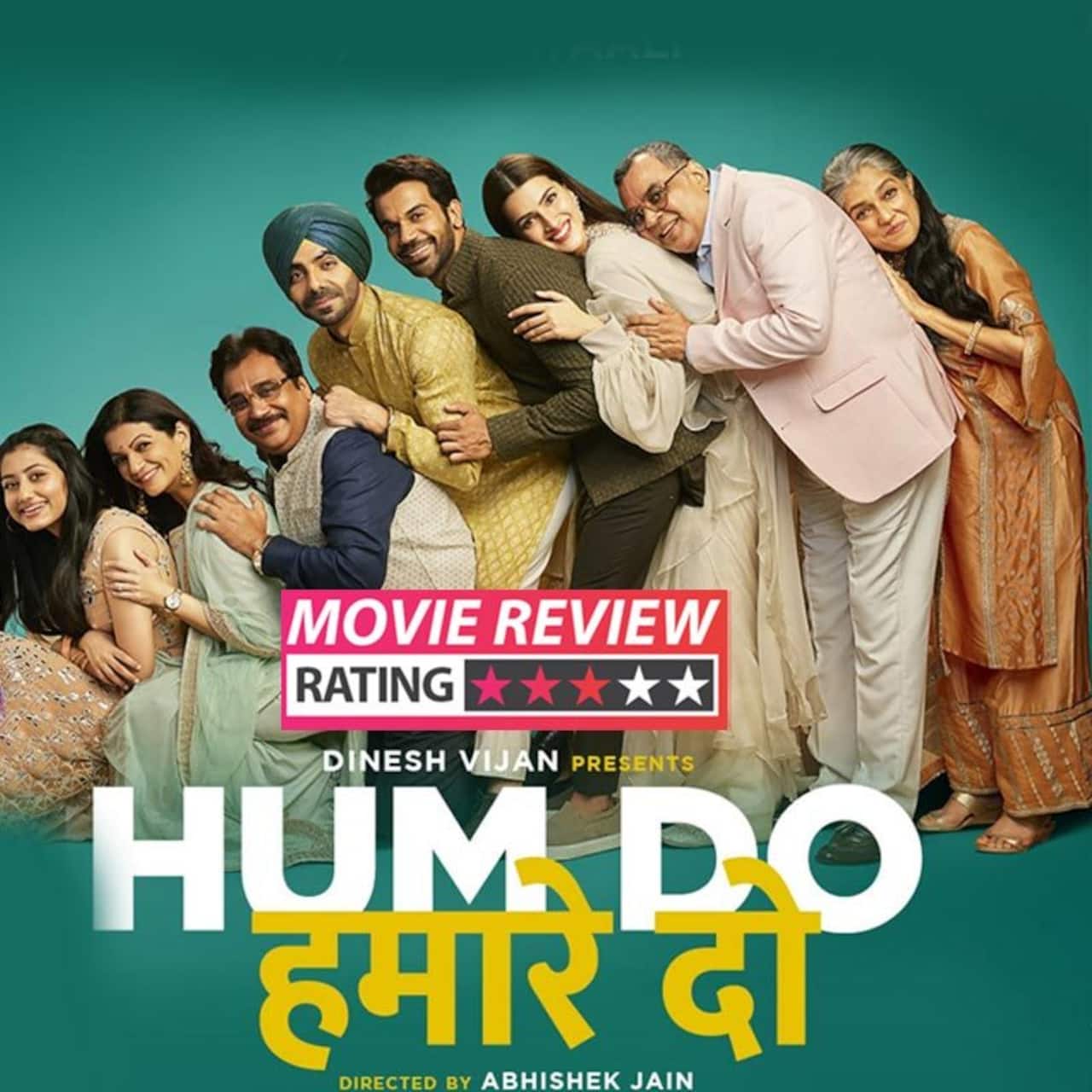 Hum Do Hamare Do Review: Rajkummar Rao, Kriti Sanon’s family dramedy has its heart in the right place