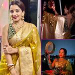 वीडियो कॉल पर Vikrant Singh Rajpoot का चेहरा देख Monalisa ने खोला व्रत, ट्रेडिशनल लुक ने बनाया फैंस को दीवाना
