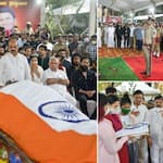 RIP Puneeth Rajkumar: राजकीय सम्मान के साथ विदा हुए पुनीत राजकुमार, नहीं रुक रहे थे बेटी के आंसू