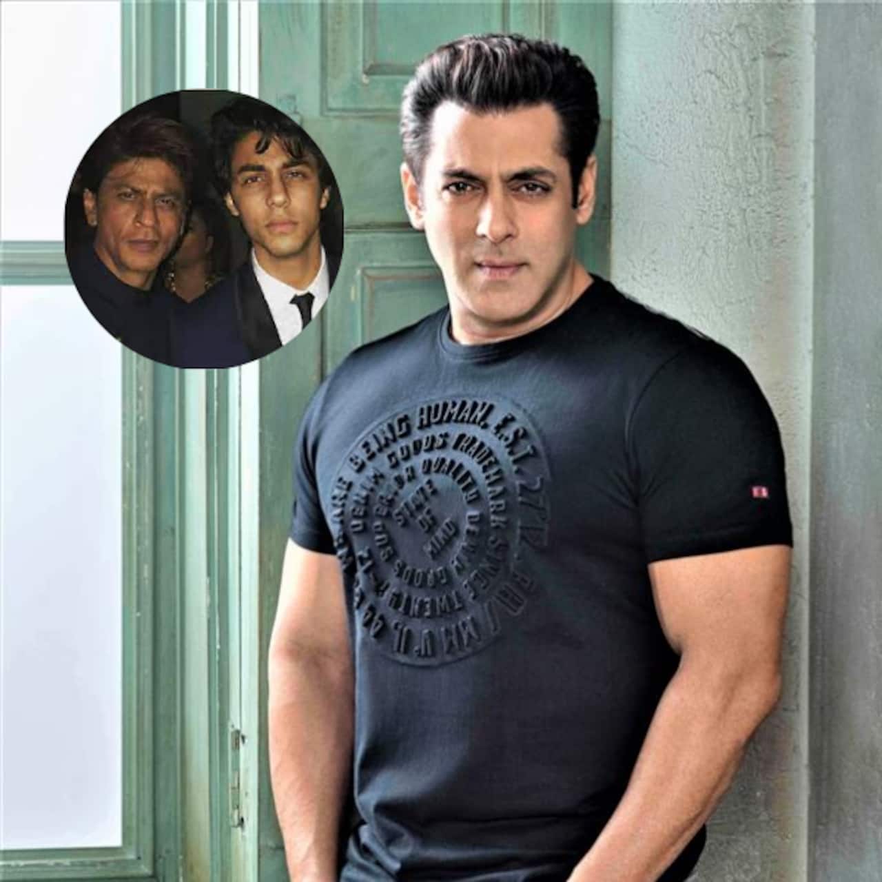 Salman Khan and family pray for Shah Rukh Khan and Aryan; postpones important Tiger 3-Pathan schedule for his friend