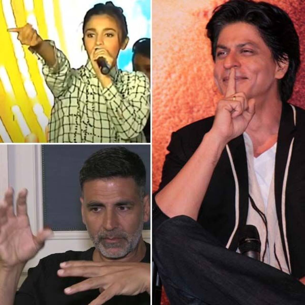 From Shah Rukh Khan to Akshay Kumar to Alia Bhatt, 9 celebs who love to crack double meaning