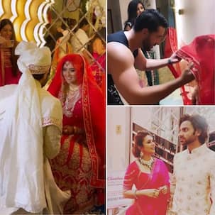Shireen Mirza Wedding Album: भाई बनकर दुल्हन को अपने हाथों से सजाते दिखे Aly Goni, Divyanka Tripathi बनीं बाराती