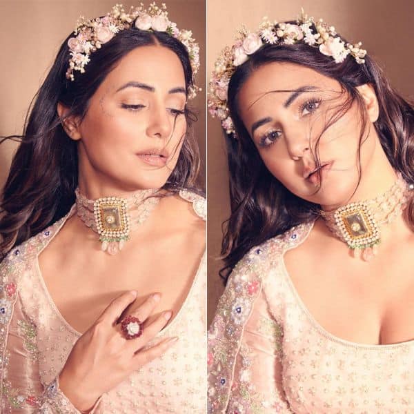 TV hottie Hina Khan's bridal avatar
