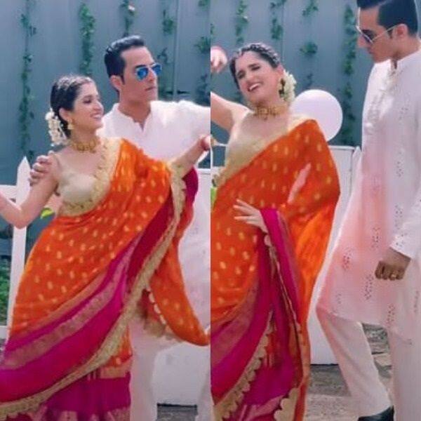 Anupamaa: Fans slam Sudhanshu Pandey for his 'closeness' with onscreen bahu Nidhi Shah in a dancing video; say, 'bhai bhai tere bete ki bahu hai ye kuch to sharam kar' thumbnail
