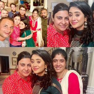 Yeh Rishta Kya Kehlata Hai: Shivangi Joshi gets emotional on the last day of her shoot – view pics