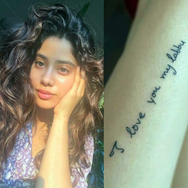 Exclusive! Khushi Kapoor gets inked with a numerical tattoo close to her  heart and it is all about the love she feels for Sridevi, Janhvi and Boney  - Bollywood News & Gossip,